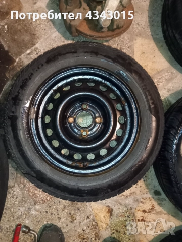 4 броя гуми с джанти за опел , снимка 9 - Гуми и джанти - 52675140