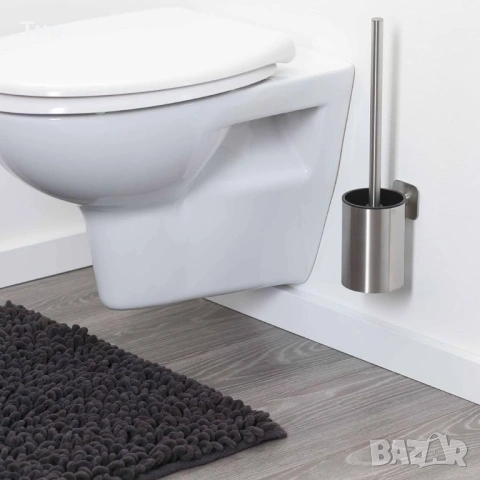 Тоалетна четка с поставка TIGER Colar, неръждаема стомана, снимка 4 - Други - 53715720