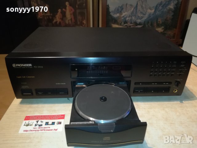 pioneer pd-s702 cd player made in japan-внос swiss 1002221927, снимка 3 - Декове - 35745397