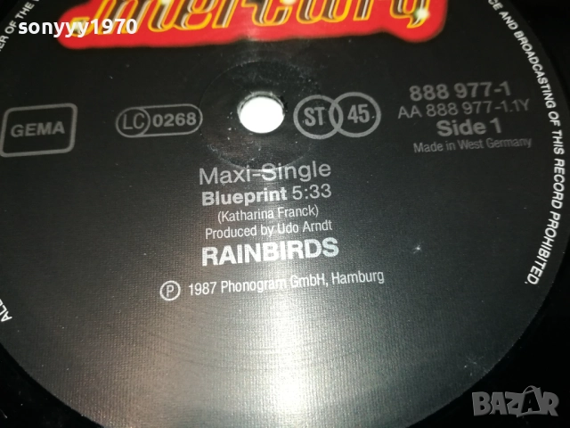 RAINBIRDS-MADE IN WEST GERMANY 2808251724, снимка 18 - Грамофонни плочи - 51525419