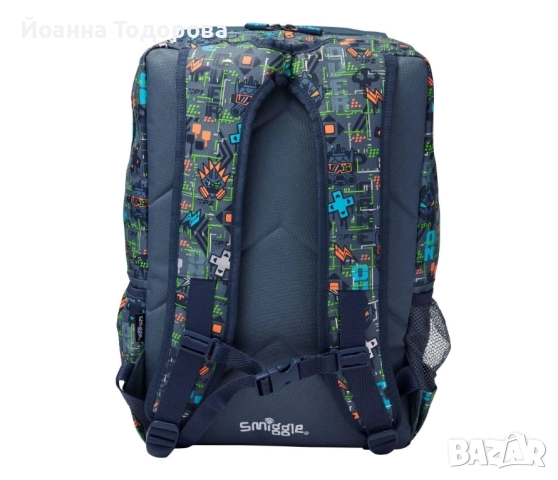 Ученическа Раница Smiggle Grey с подаръци, снимка 2 - Раници - 52666392