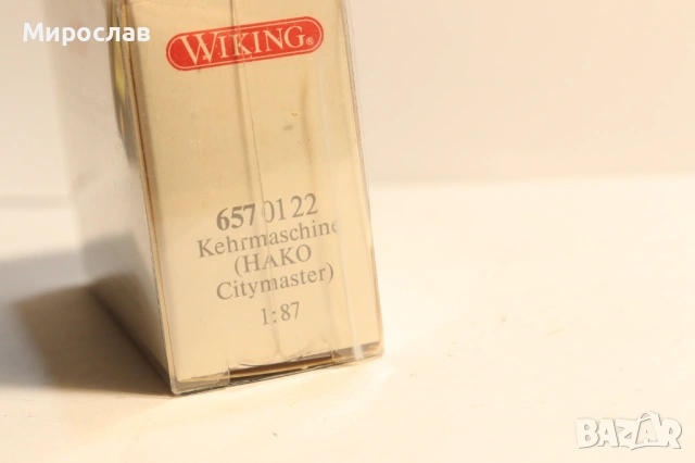 WIKING H0 1/87 КОМУНАЛНИ ДЕЙНОСТИ МОДЕЛ КОЛИЧКА ИГРАЧКА, снимка 5 - Колекции - 53431888