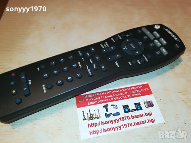 BOSE-REMOTE CONTROL-ВНОС SWISS 1403221958, снимка 2 - Други - 36104917