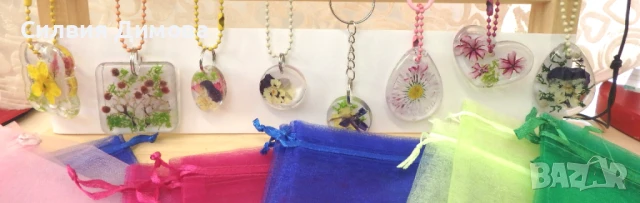 Ръчно изработени колиета, ключодържатели, висулки за подарък, снимка 5 - Ръчно изработени сувенири - 51296207