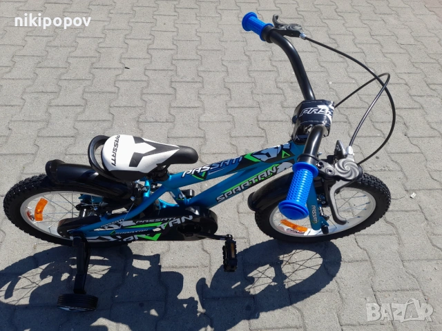 PASSATI Велосипед 16" SPARTAN син, снимка 3 - Велосипеди - 53759397