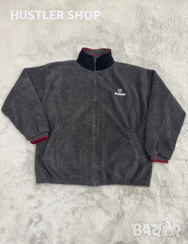 Мъжко поларено яке SCANIA. Размер 2/3XL, снимка 2 - Якета - 53586846