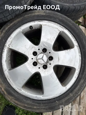 Джанти W221 Mercedes 18” ET43 8 1/2 Jx18H2 A2214012102 8J ЕТ43 5х112 оригинални Мерцедес S class, снимка 4 - Гуми и джанти - 49664049