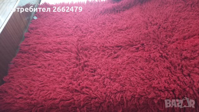 Продавам червени китеници за ъглово легло.   , снимка 3 - Покривки за легло - 44357943