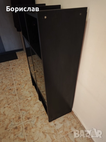 2бр. Черни дървени шкафчета , снимка 4 - Шкафове - 52677184