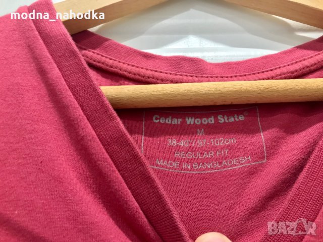 Семпла тениска Cedar Wood State размер М, снимка 2 - Тениски - 35902898