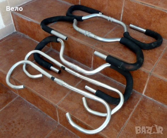 Алуминиево кормило тип "пеперуда" Сиво!, снимка 3 - Части за велосипеди - 53398517