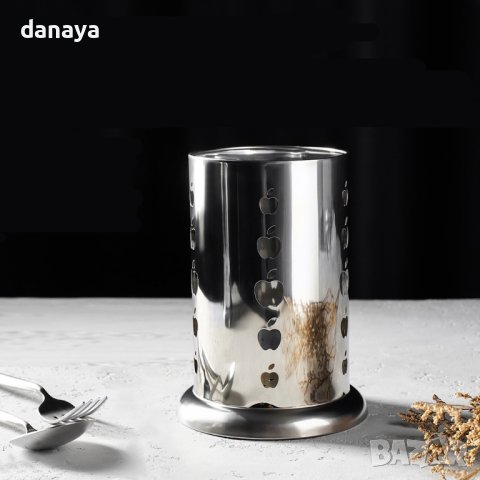 4069 Сушилник за прибори поставка за вилици лъжици Ябълки, снимка 3 - Аксесоари за кухня - 42277961