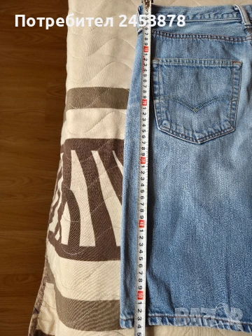 Дънкови къси панталони Levi's 501 (размер 32), снимка 5 - Къси панталони - 53143965