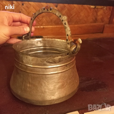 Старинно менче. , снимка 2 - Антикварни и старинни предмети - 53850593