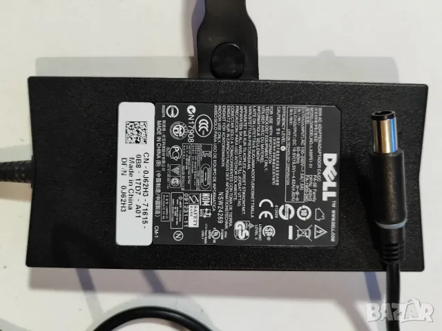 Оригинално зарядно DELL 19.5V / 4.62A / 90W, снимка 3 - Лаптоп аксесоари - 48492982