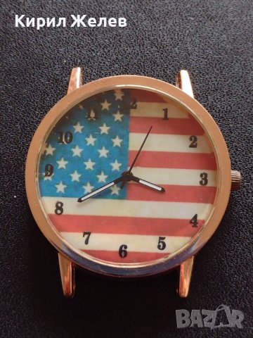 Много красив дамски часовник с Американския флаг перфектен 38015, снимка 1 - Дамски - 40754142
