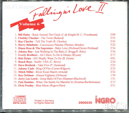 Falling in Love II-vol 6, снимка 2 - CD дискове - 36241617