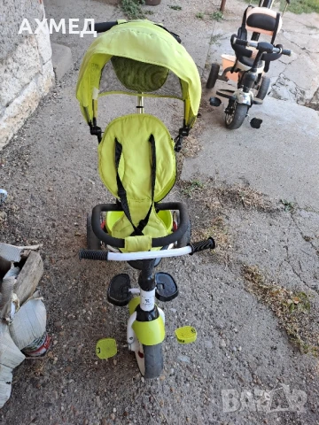 Lorelli - Триколка с родителски контрол Matrix EVA гуми Светлозелена Lorelli - Триколка с родителск, снимка 2 - Детски велосипеди, триколки и коли - 50866499