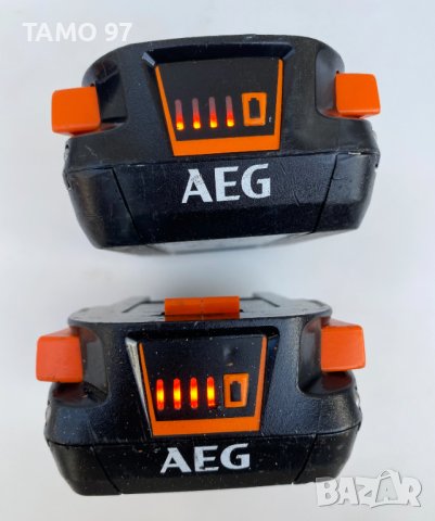 AEG BSB18G4 - Ударен винтоверт 2х18V 2.0Ah 2021г., снимка 7 - Винтоверти - 41476902