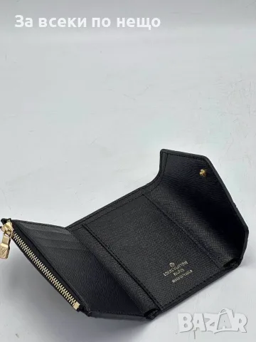 Louis Vuitton Луксозен Дамски Портфейл С Трикратно Прегъване И Джоб С Цип - 15 Цвята Код SEM-863, снимка 9 - Портфейли, портмонета - 56151928