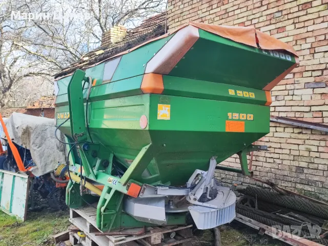 Торачка AMAZONE ZA-U 2,5 т., снимка 2 - Селскостопанска техника - 49391421