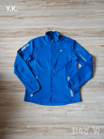 Оригинално мъжко горнище Puma x BMW SoftShell Windstopper