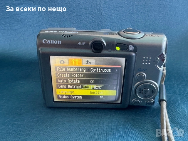 Цифров фотоапарат Canon PowerShot SD850 IS , 8.0MP, снимка 10 - Фотоапарати - 51509116