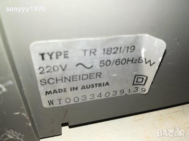 SCHNEIDER TR1821-MADE IN AUSTRIA 2008231138LNV, снимка 14 - Радиокасетофони, транзистори - 41909038