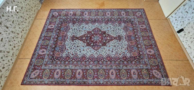 Голям сливенски персийски килим, снимка 2 - Килими - 53709861