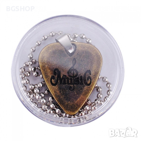 Перце за китара тип колие - Bronze, снимка 2 - Колиета, медальони, синджири - 36371462