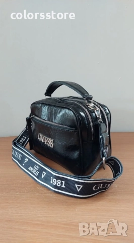 Черна чанта Guess/SG82p, снимка 6 - Чанти - 51741617