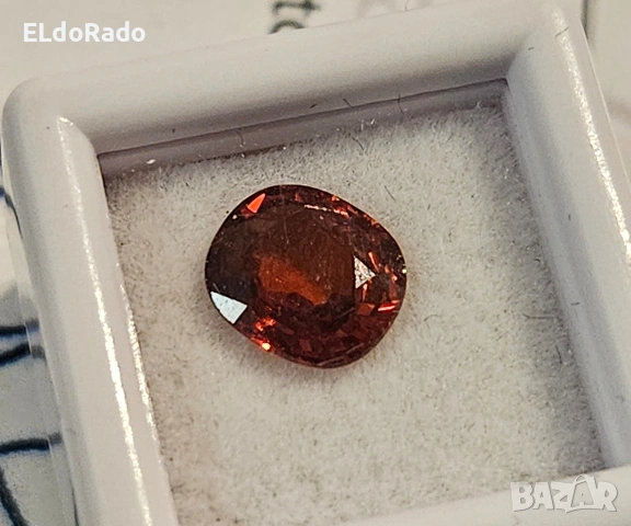натурален гранат 1.12 карата, снимка 6 - Други - 53131892