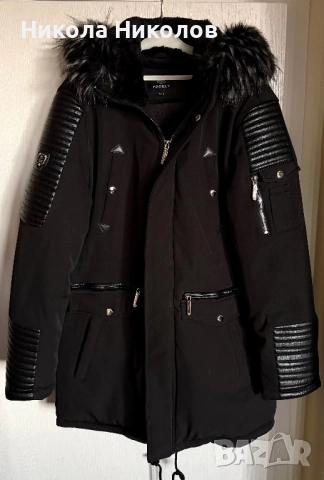 Зимна Мъжка Парка Fadely, снимка 4 - Якета - 52913411