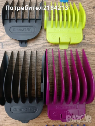 Резервни гребени приставки Remington HC5015, HC5030, HC363, HC365 Colour cut, снимка 7 - Други - 50407235