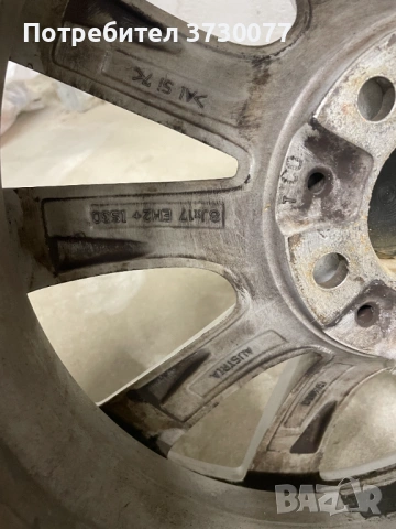 BMW 17" style 236 8J ET30 комплект оригинални джанти , снимка 5 - Гуми и джанти - 53239635