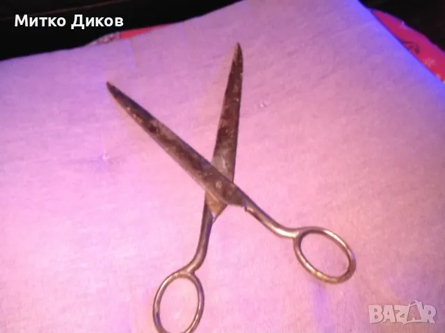 Стара ножица от соца работеща 250х150 мм основна част, снимка 2 - Други - 47513481