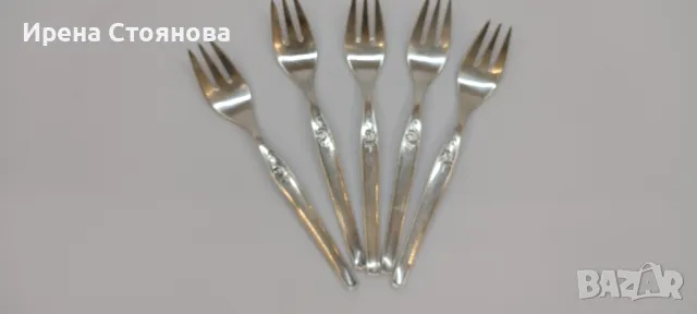 5 броя посребрени десертни вичлички Bruckmann 90  , снимка 1