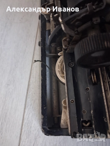 Американска пишеща машина CORONA 1929 г., снимка 7 - Антикварни и старинни предмети - 52845533