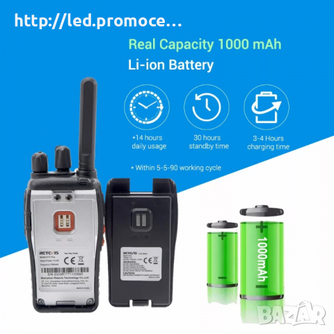 Радиостанции Baofeng 2бр. BF-888S, снимка 3 - Оборудване и аксесоари за оръжия - 36166688