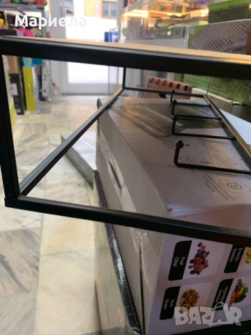 Полица с 4 закачалки / Малка закачалка с 4 куки и рафт, снимка 4 - Други стоки за дома - 52140120