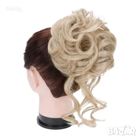 Кок с шнола, снимка 2 - Аксесоари за коса - 48764540