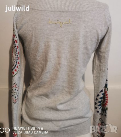 Пуловер Desigual промо, снимка 9 - Блузи с дълъг ръкав и пуловери - 38791451