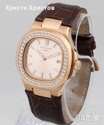 Дамски луксозен часовник Patek Philippe Nautilus, снимка 1 - Дамски - 41649424
