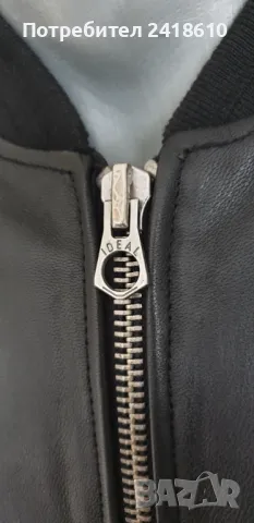 These Glory Days Leather / Wool Bomber Mens Size  L  ОРИГИНАЛ! Ест. кожа! Мъжко Яке, снимка 7 - Якета - 50209190