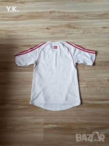 Оригинална мъжка тениска Adidas Climacool x Denmark National Football Team / Season 04-05 Pre-Match, снимка 3 - Тениски - 40546273