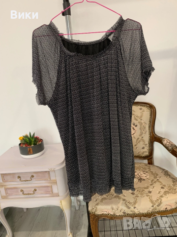 Красива блуза в размер L, снимка 14 - Тениски - 44607234