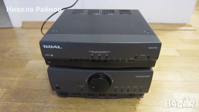 Мини HiFi ресийвър DUAL 5500RDS-За Ремонт или Части