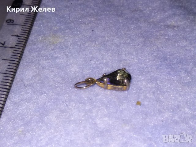 СКЪПОЦЕНЕН СРЕБЪРЕН РЕТРО АРТ ПЕНДАНТ СРЕБРО 925 с ЮВЕЛИРНО ФАСЕТИРАН ЦИРКОН 25784, снимка 7 - Колиета, медальони, синджири - 39319320
