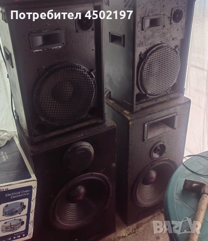 (2x12=по 2х300 вата) (2x15=2х300) , снимка 10 - Тонколони - 53367921