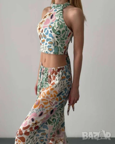 Комплект от две части лен  , снимка 4 - Комплекти - 50922581